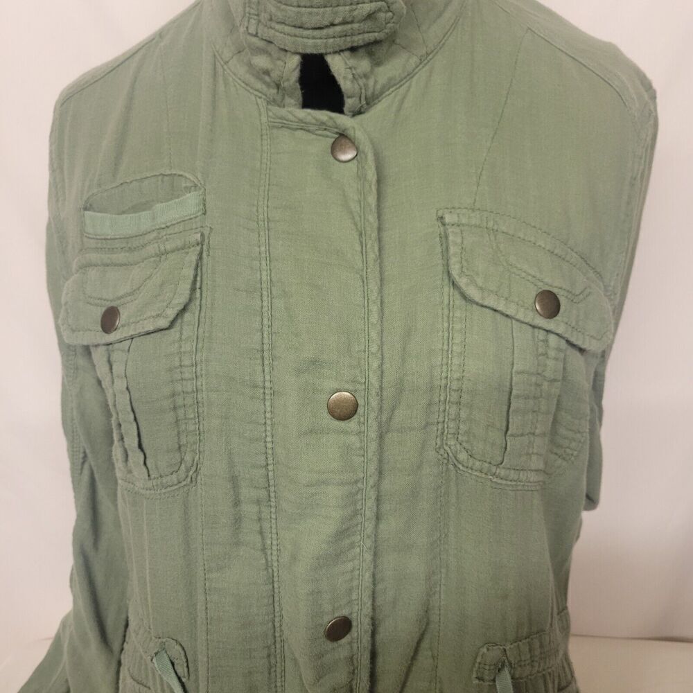 American Eagle Outfitter Jacket  XL Camo Military Field Utility Cargo - Picture 8 of 10